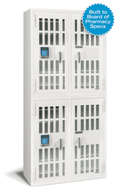 American Security Products - AMSEC NARCO8336 Four Door Narcotics Pharmacy Safe with 24 Shelves - Texas Safe & Vault