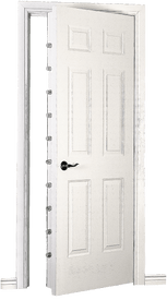 Browning Pro Steel - 6 Panel Ultra Security Door - Texas Safe & Vault