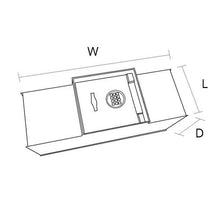 Load image into Gallery viewer, American Security Products - B5800 - Texas Safe &amp; Vault