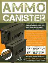 Load image into Gallery viewer, Liberty Safe &amp; Security Products - Ammo Canister .50 Caliber - Texas Safe &amp; Vault