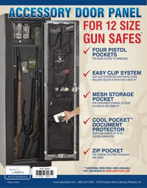 Liberty Safe & Security Products - Accessory Door Panel 12 Size (10 x 49) - Texas Safe & Vault