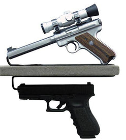 Liberty Safe & Security Products - Handgun Hangers Over/Under (2 Pack) - Texas Safe & Vault