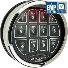Load image into Gallery viewer, Liberty Safe &amp; Security Products - SecuRam TopLit Electronic Lock (Chrome) - Texas Safe &amp; Vault