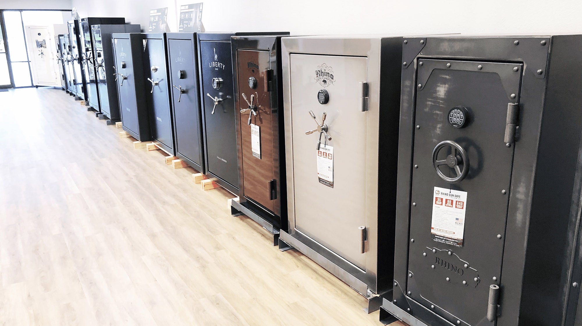 San Antonio TX Gun Safe Showroom